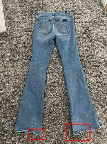 7 For All Mankind  High Waist Slim Jeans