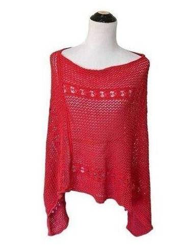 Chico's Chico’s red poncho one size