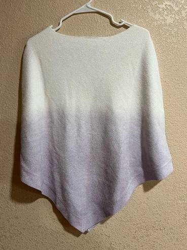 Barefoot Dreams  Cozychic Ultra Lite Ocean Breeze ombre soft violet Poncho NEW OS