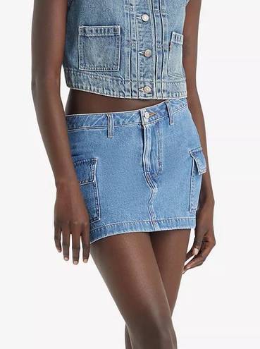 Levi’s 94 Denim Cargo Mini Skirt