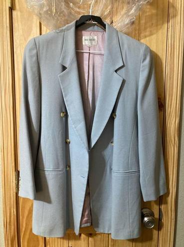 Hugo Buscati /Milano women’s size 12 100% wool double-breasted blazer/jacket