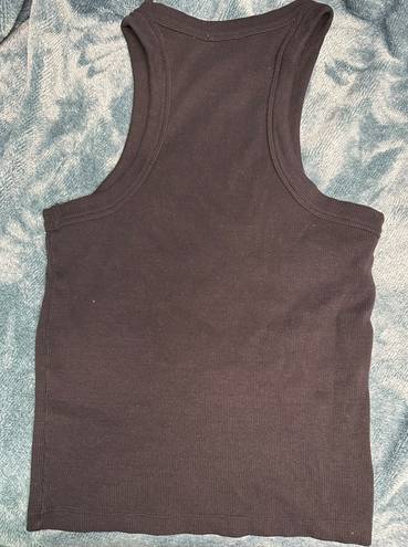 West of Melrose Black Tank Top