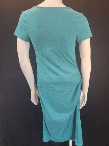 Isabel Maternity 5xHP!  Teal Short Sleeve Dress (S)