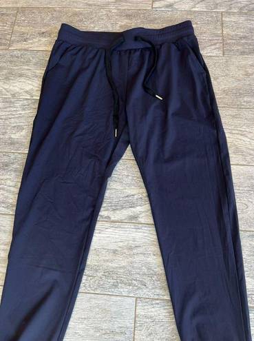 Zyia  Active Joggers Medium Track Pants Sweatpants Nylon navy Blue Womens