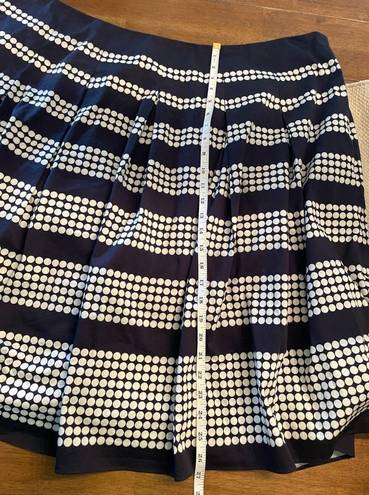 Talbots  full skirt, blue/white, size 24W