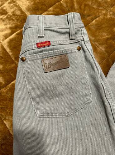 Wrangler Light Grey Vintage  Jeans