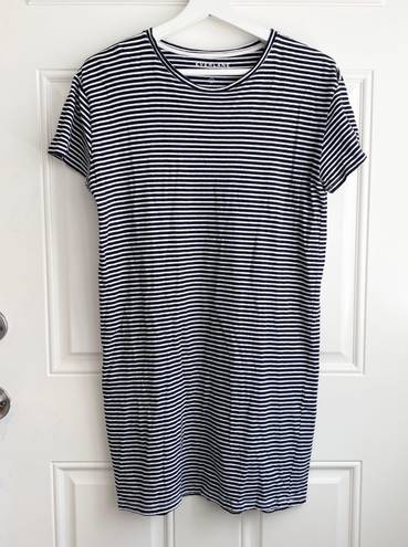 Everlane stripe box cut T shirt dress