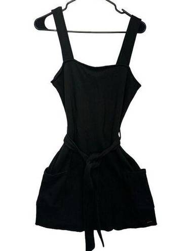 n:philanthropy Retro Jumper Dress Black Size S Belted with pockets BNWT