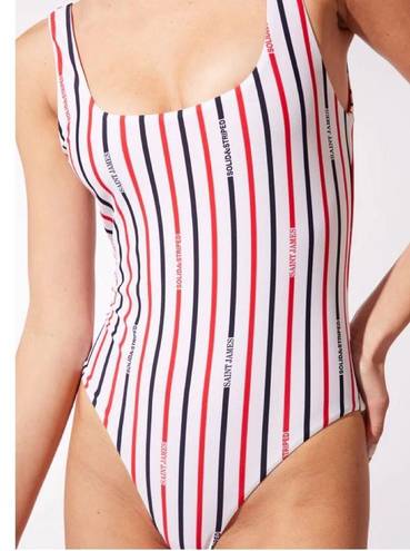 Solid & Striped NWT  X Saint James The Reversible Anne-Marie One Piece Swimsuit