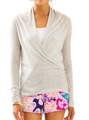 Lilly Pulitzer Sydelle Cashmere Blend Wrap Sweater