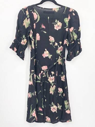 Christy Dawn  Ono Floral Button Down Mini Dress Small