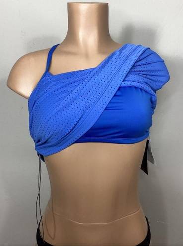 Nike New.  pacific blue swim/athletic top. Large.