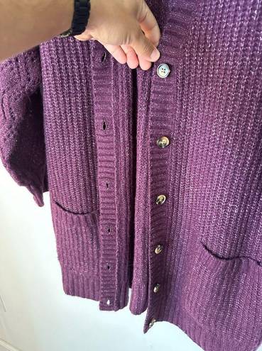 Torrid  Boyfriend Cardigan Pointelle Sleeve Sweater Oversized Sz 2X