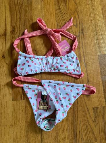 Strawberry Milk Mob Bikini Size M