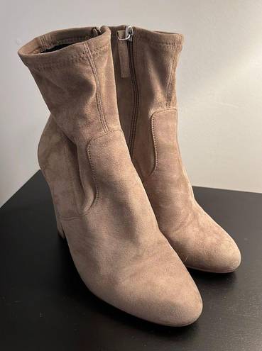 Steve Madden Echo Suede Sock Booties