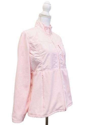 Tommy Hilfiger  Women's Large Pink Zip Up Fleece Jacket