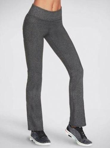 Skechers NEW  GoWalk GoFlex Heathered Gray Mid Rise Active Pants UPF 50 Women XS