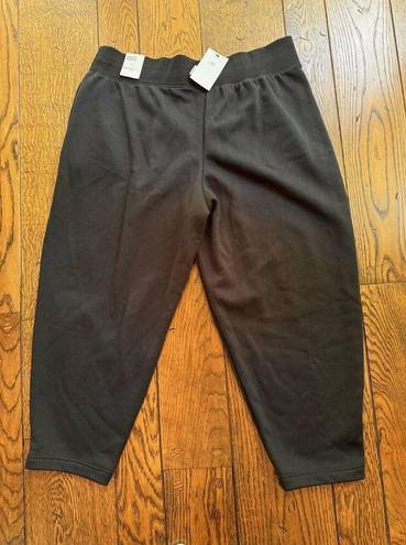 Nike  Phoenix Fleece High-Waisted Curve Sweatpants Womens XXL Black NWT