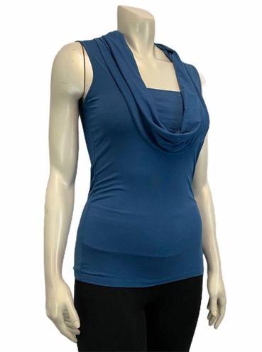 Cynthia Steffe Cynthia  Pale Blue Cowl Neck Top