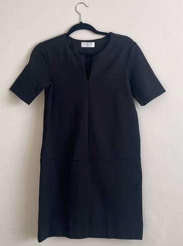 Everlane Women’s The Ponte Short-Sleeve Black Dress Size XS