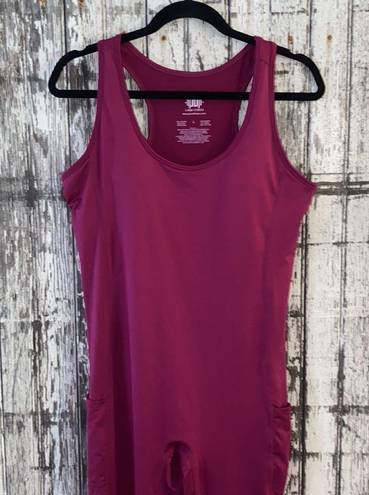 One Piece J. Dow fitness activewear jumpsuit  in raspberry rose