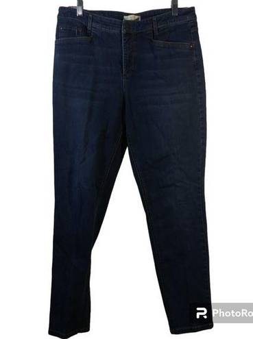 J.Jill  Smooth Fit Slim Ankle Blue Jeans Size 12