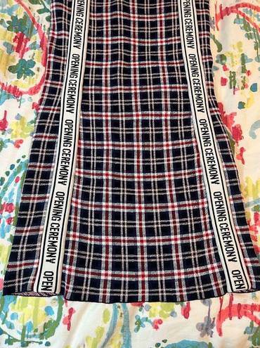 Opening Ceremony  Plaid Dress size small