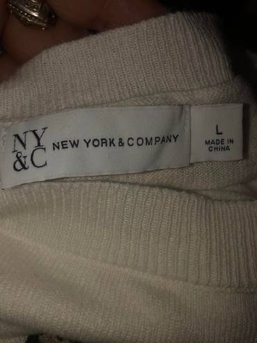 New York & Co. NY & Co Cat Face Sweater 