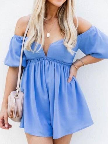 Vestique Blue Romper