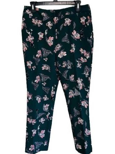 Eliane Rose  Emeral Green Floral Trouser Pants Fall