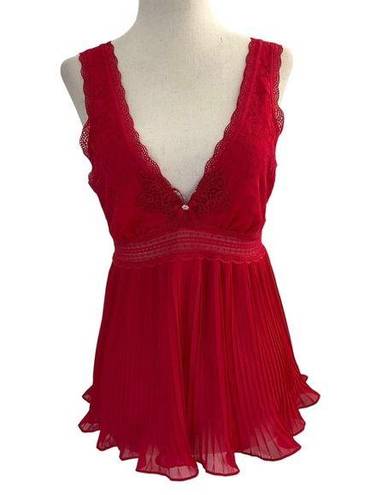 In Bloom Red Sleepwear Lingerie (10H