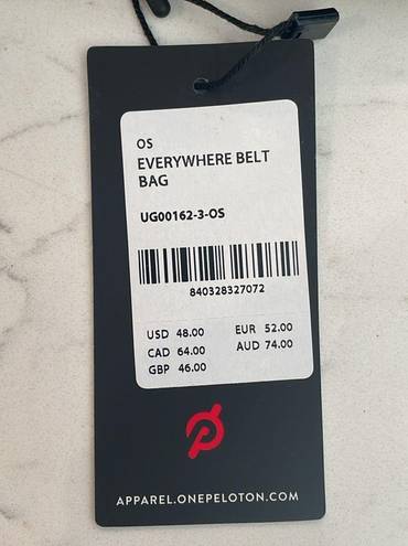 Lululemon Gorgeous Black  x Peloton Brand New with Tags Belt Back