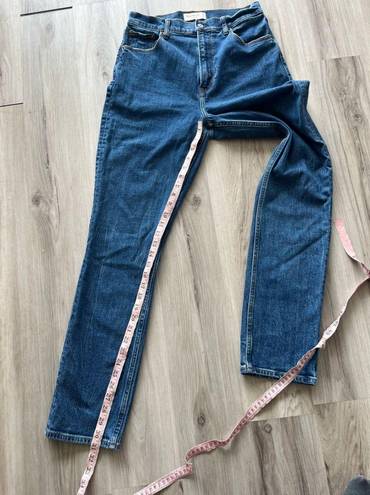 Abercrombie & Fitch  28/6 Curve Love The 90s Slim Straight Ultra High Rise Jeans