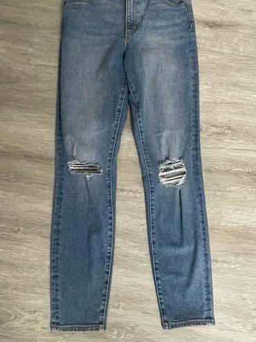 Rolla's Rolla’s Eastcoast Ankle Busted Knee High Rise Skinny Jeans 27