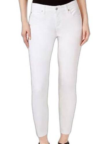 Eileen Fisher  Slim-Fit Ankle Jeans in White Size 2