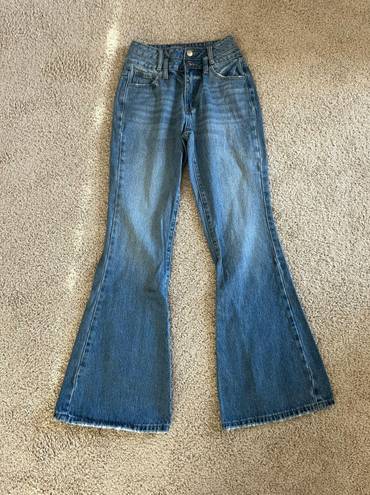 Vintage Flare Jeans Blue Size XS