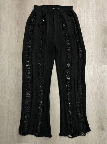 Jaded London Black Umbra Trousers