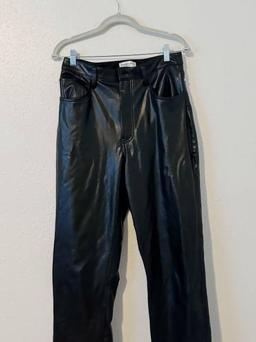 Abercrombie & Fitch Abercrombie Vegan Leather Pants