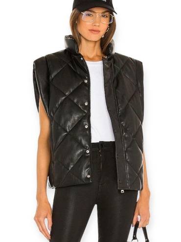 Pistola  Callista Black Puffer Jacket & Vest, REVOLVE Size XL New w/Tag