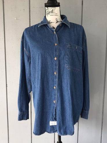 Krass&co G.H. Bass & . Women’s Denim Shirt