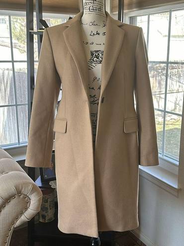 ZARA  Menswear Style Long Wool Coat Camel