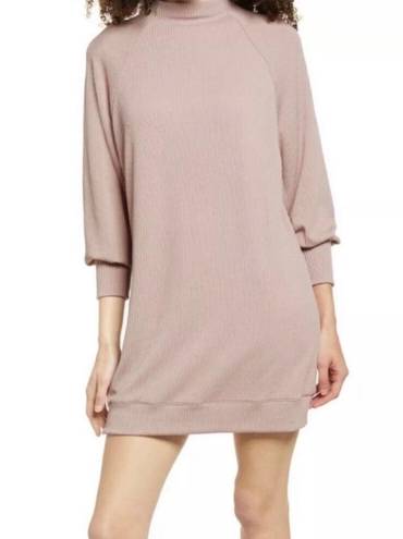 Socialite NWT  Mocha pleated Shift Dress