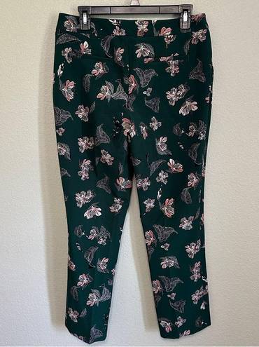 Eliane Rose  Emeral Green Floral Trouser Pants Fall