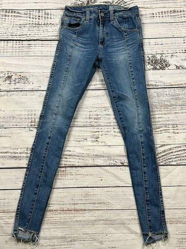 AG Adriano Goldschmied  Farrah high rise skinny ankle jeans size 24