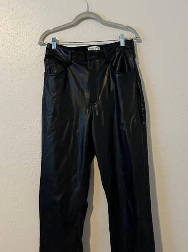 Abercrombie & Fitch Abercrombie Vegan Leather Pants