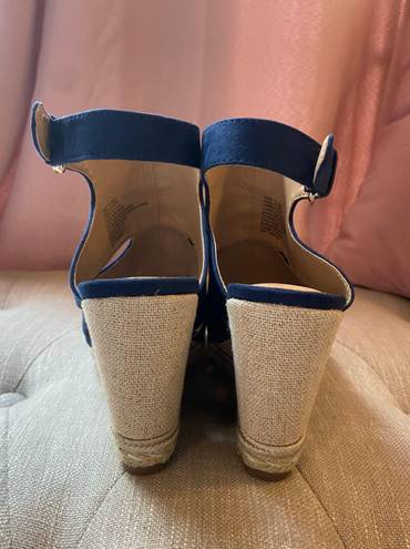 Apt. 9 Navy Blue Wedges