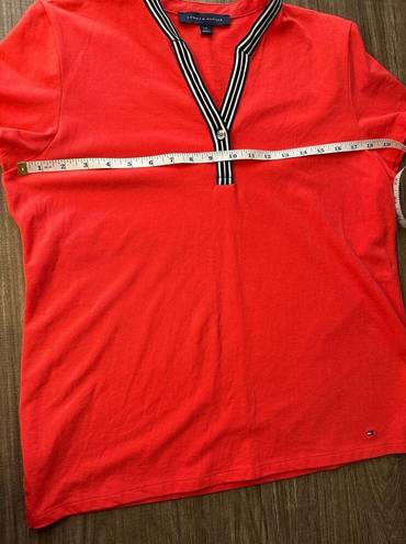 Tommy Hilfiger Women's  polo red slim
Fit size large