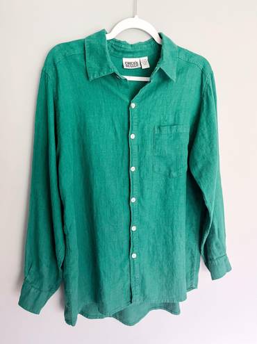 Chico's Linen Button Up 