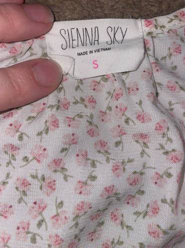 Sienna Sky Floral Mini Dress