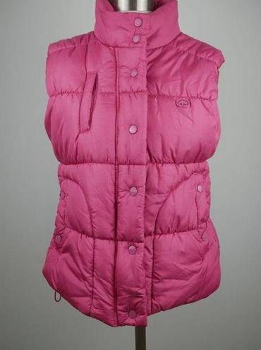  UNLIMITED | ECKORED | Pink Puffer Vest Large